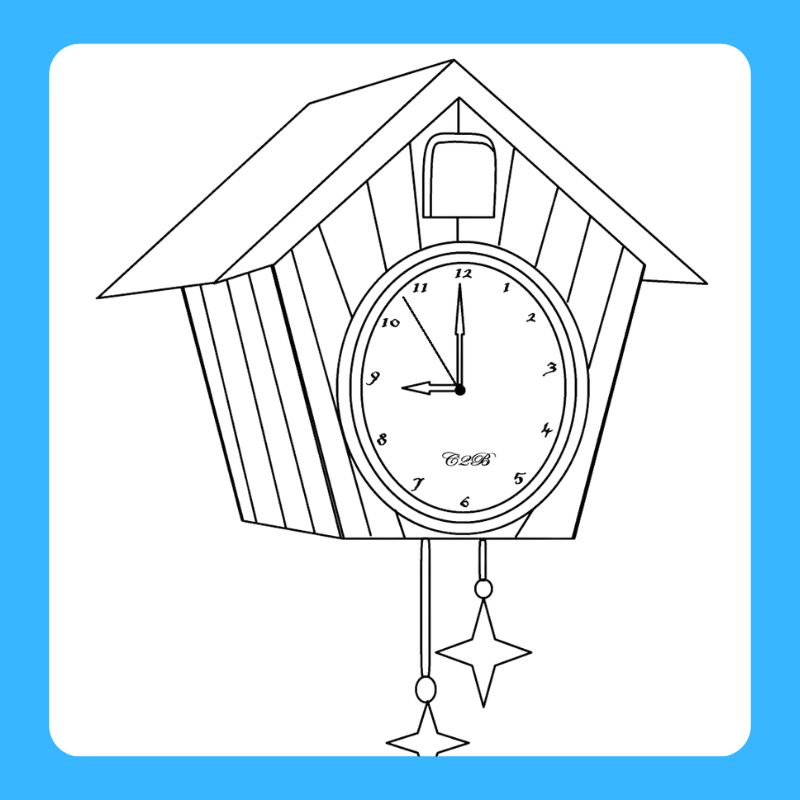 tô màu đồng hồ (9)