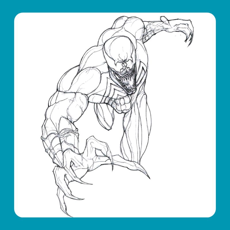 tô màu venom (25)
