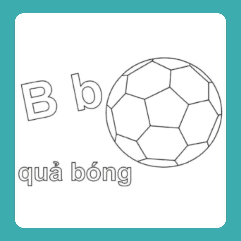 tranh tô màu quả bóng (8)