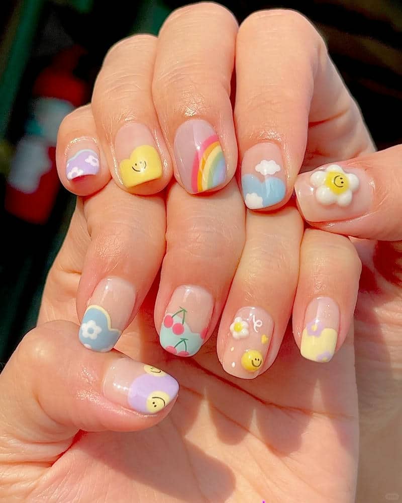 nail cầu vòng (10)