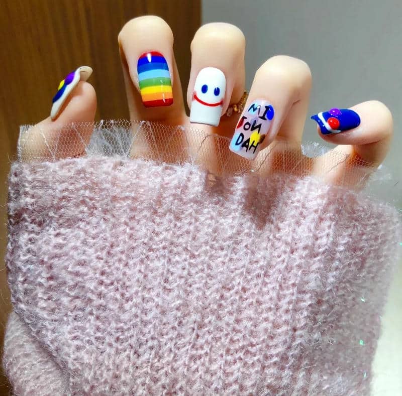 nail cầu vòng (4)