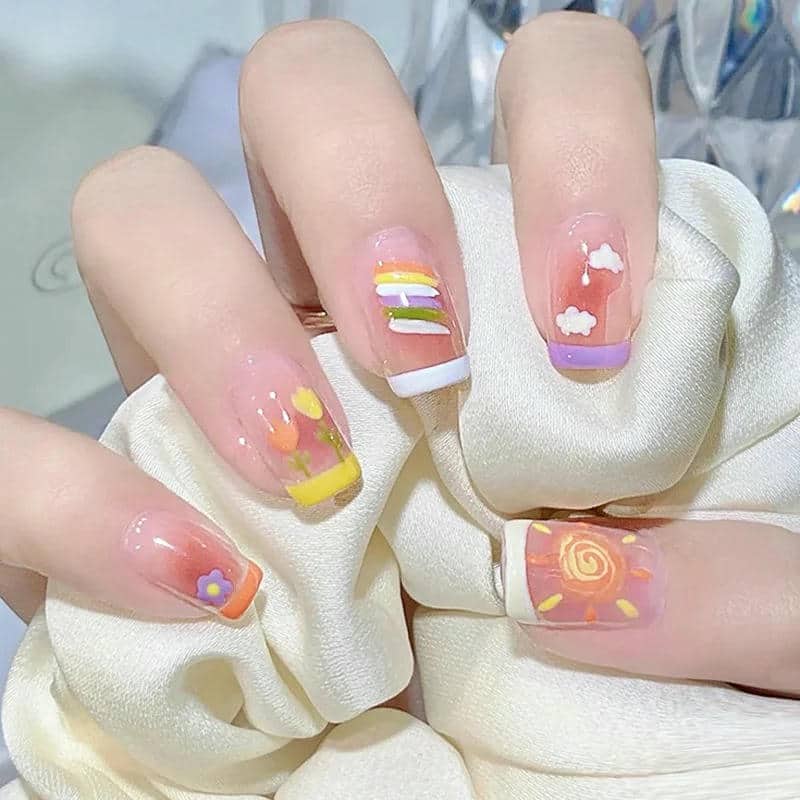 nail cầu vòng (9)