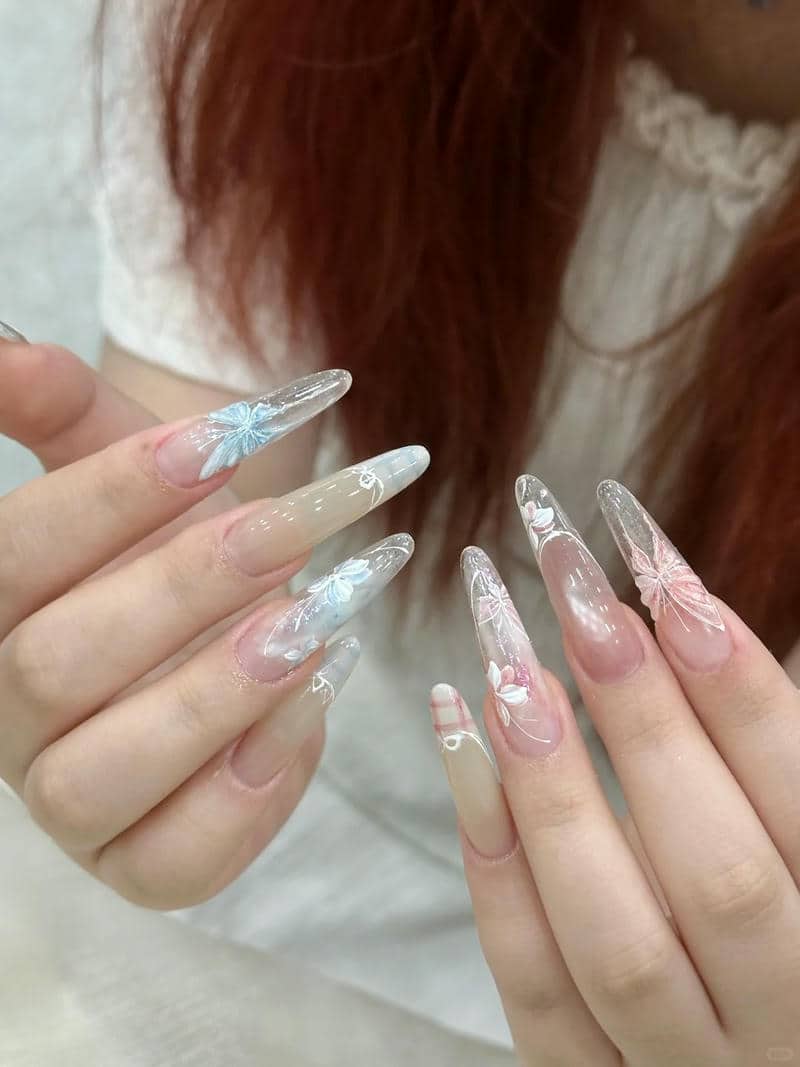 nail con bướm (15)