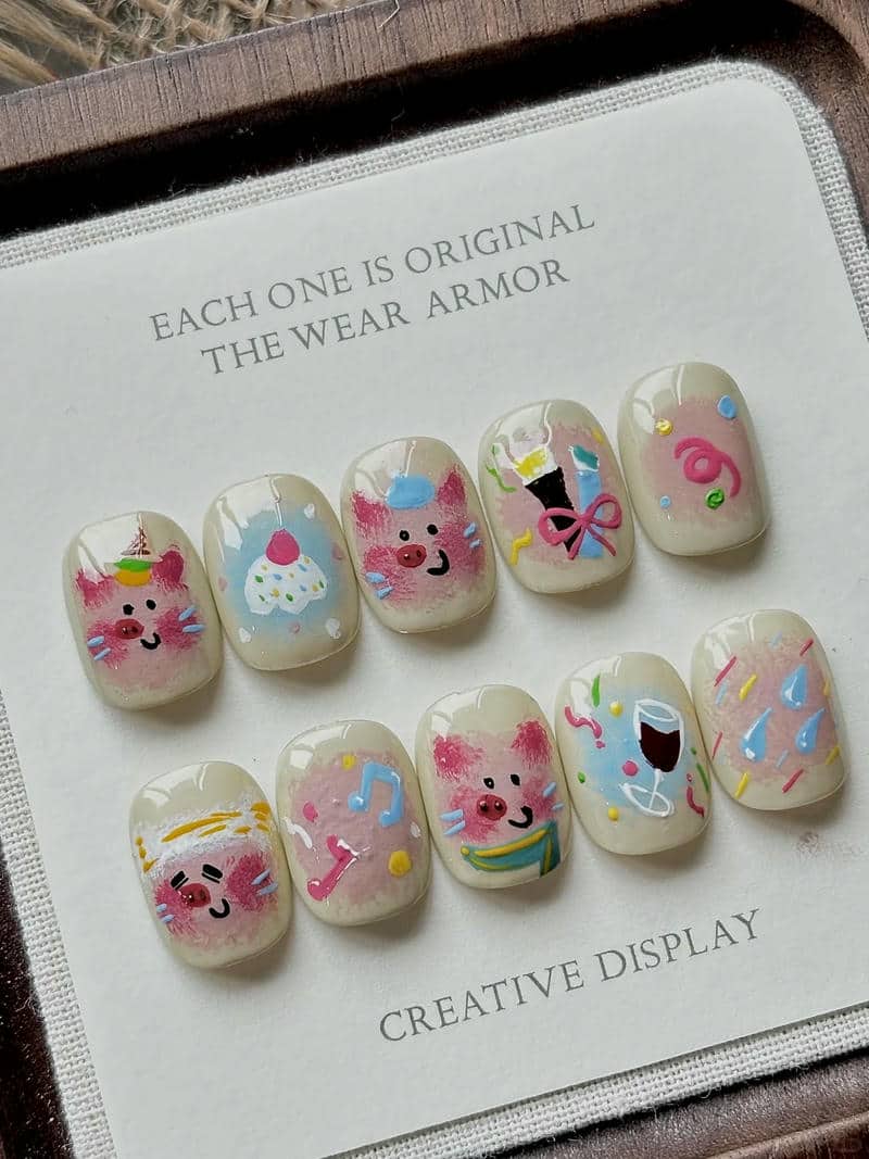 nail con heo (10)