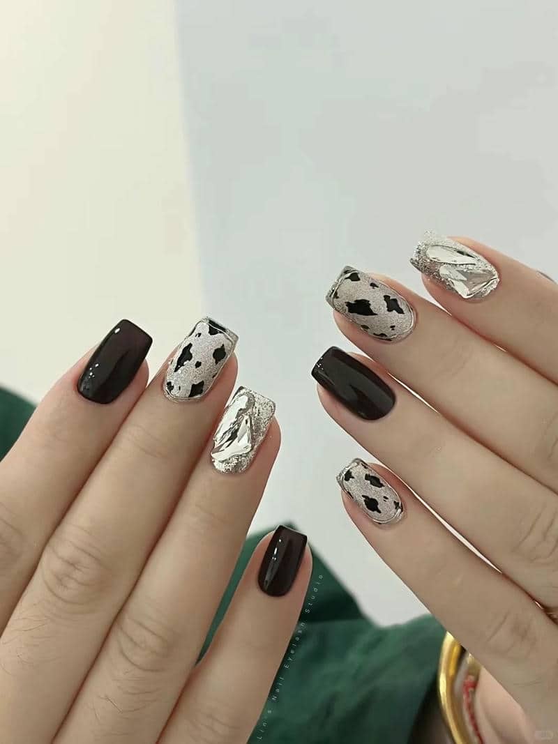 nail đen trắng (21)