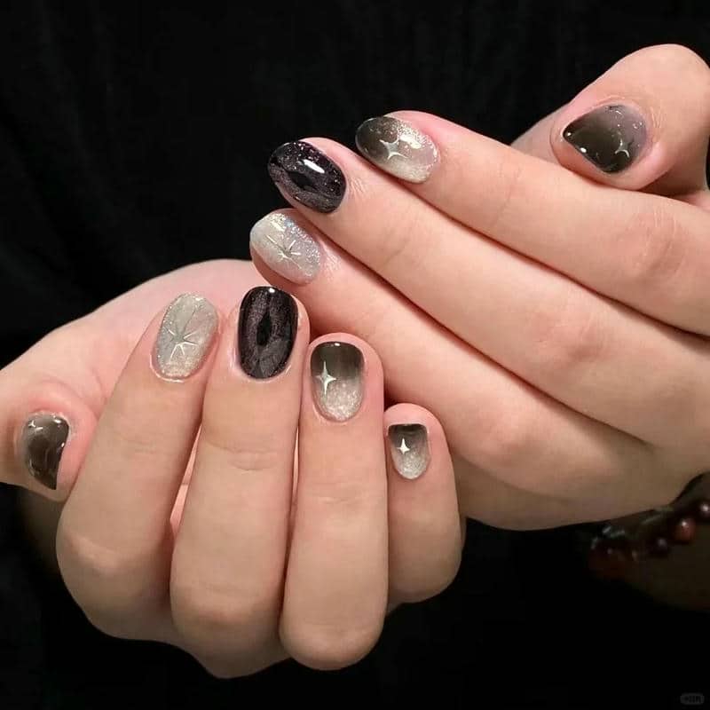 nail đen trắng (29)