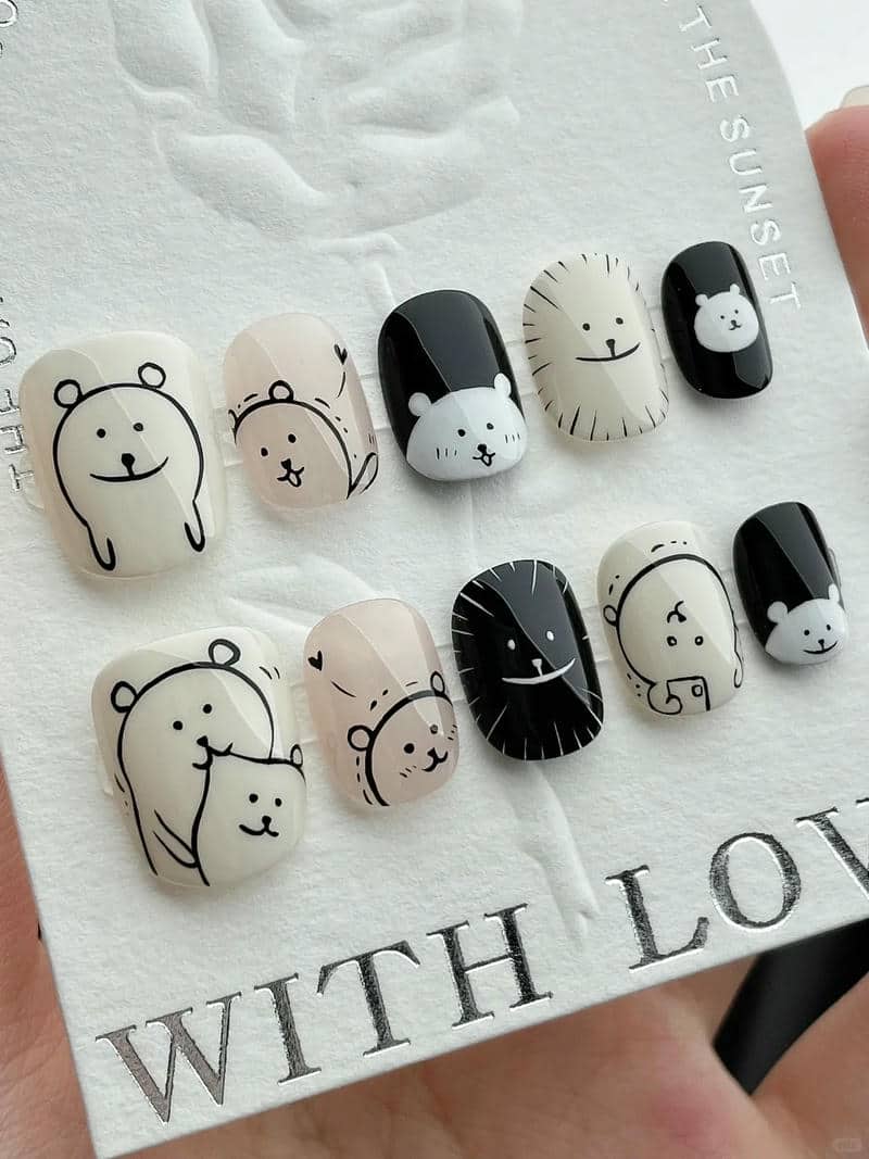 nail gấu (10)
