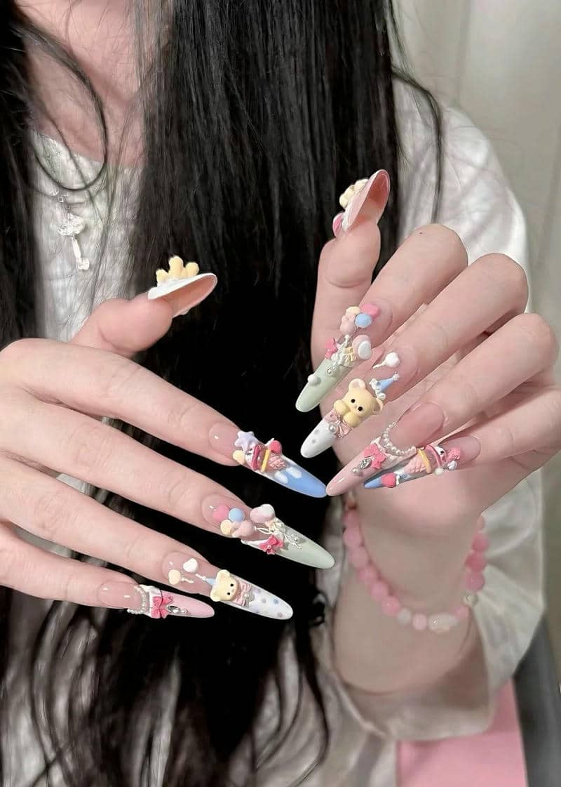 nail gấu (11)