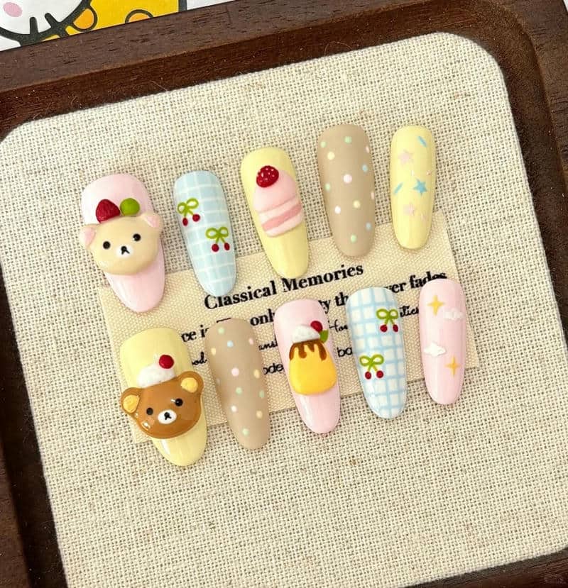 nail gấu (7)