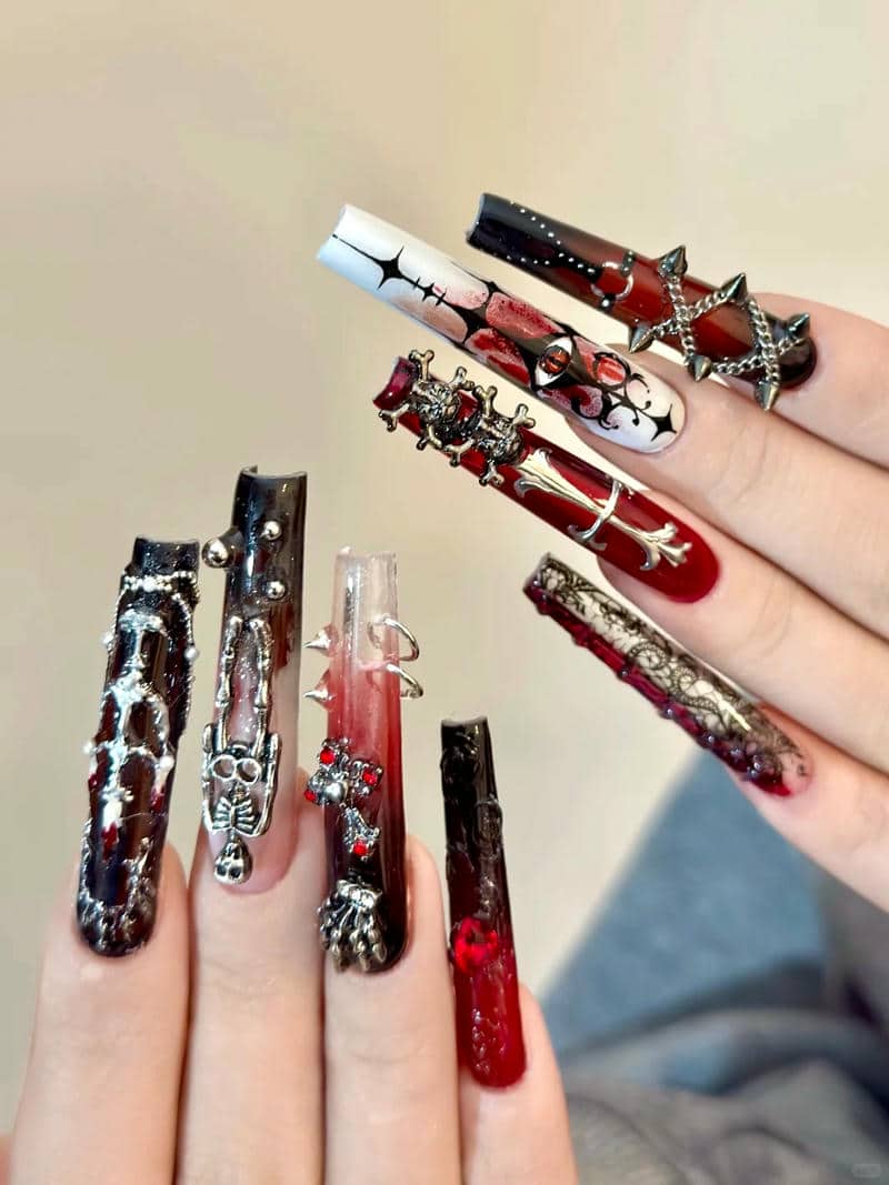 nail halloween (10)