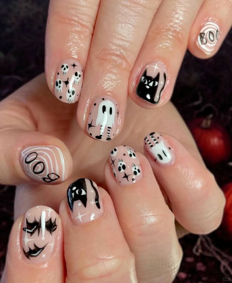 nail halloween (21)