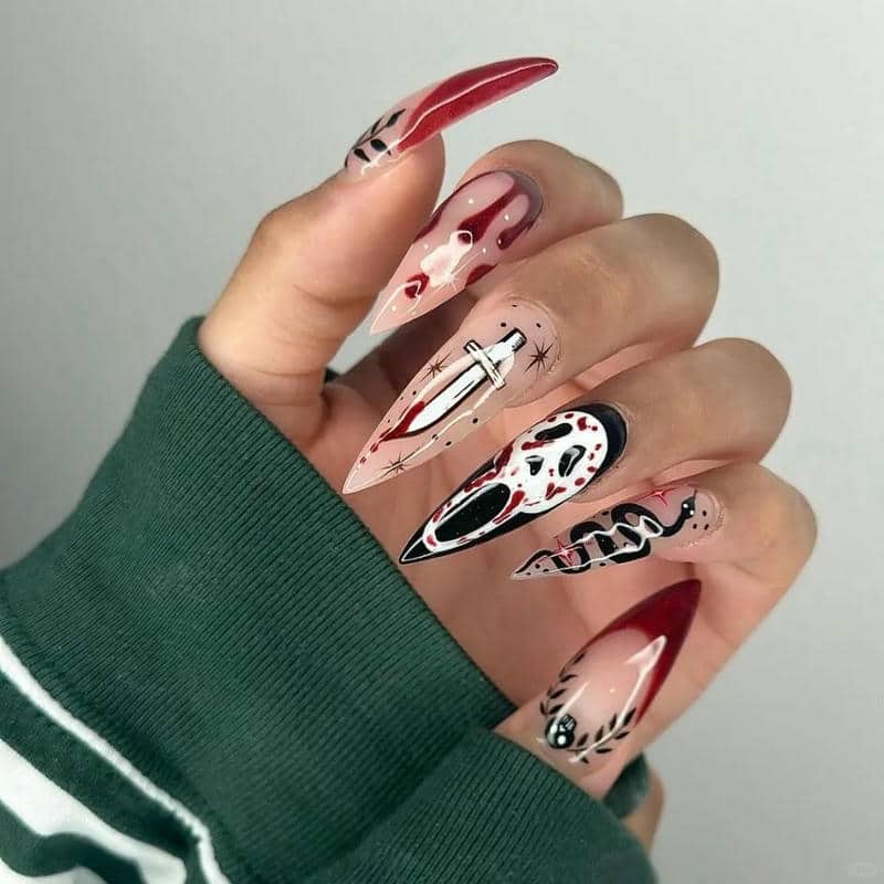 nail halloween (25)