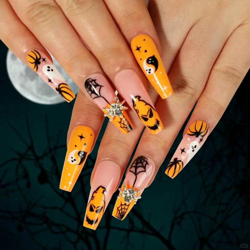 nail halloween (27)