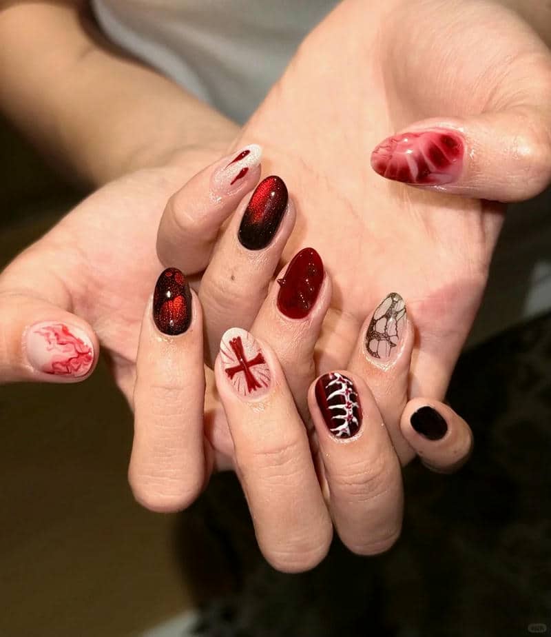 nail halloween (38)