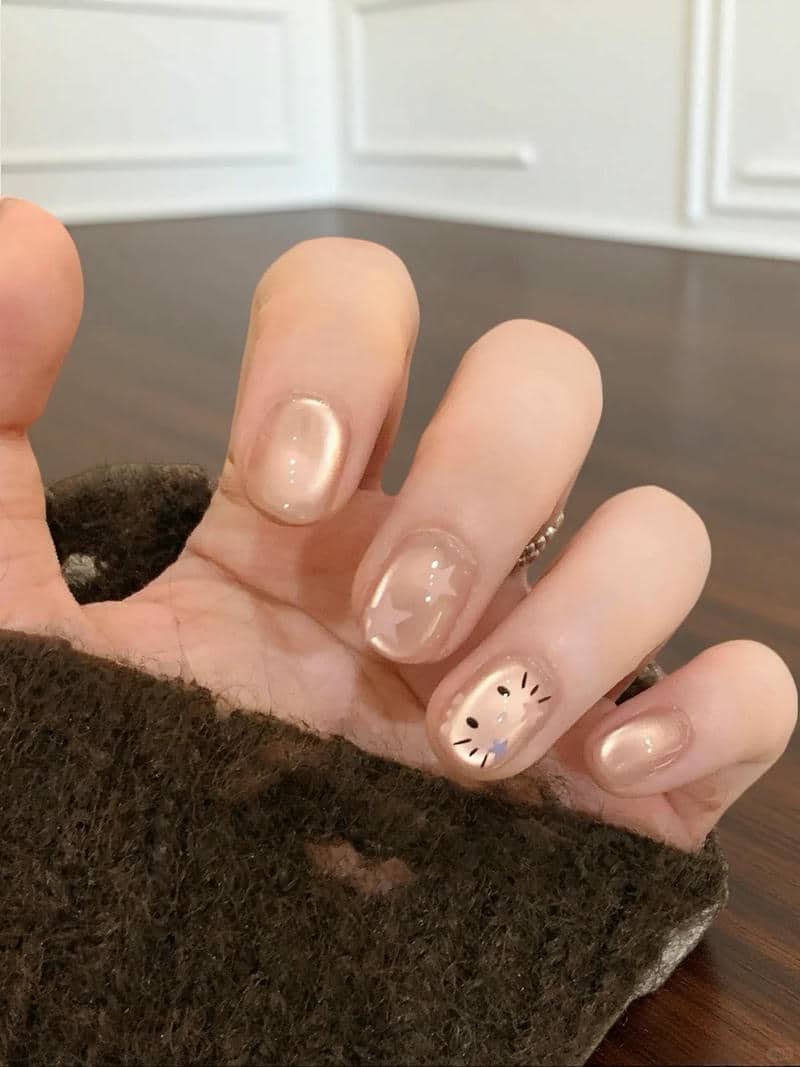 nail hello kitty (16)