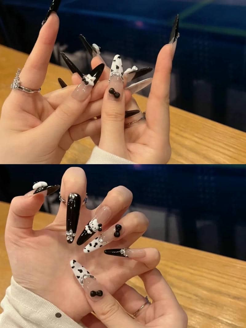 nail hello kitty (22)