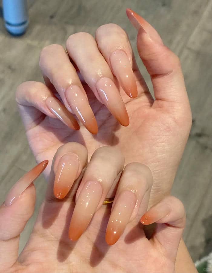 nail màu cam (14)