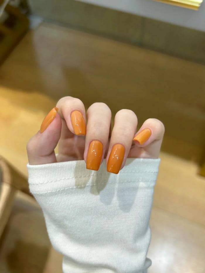 nail màu cam (18)