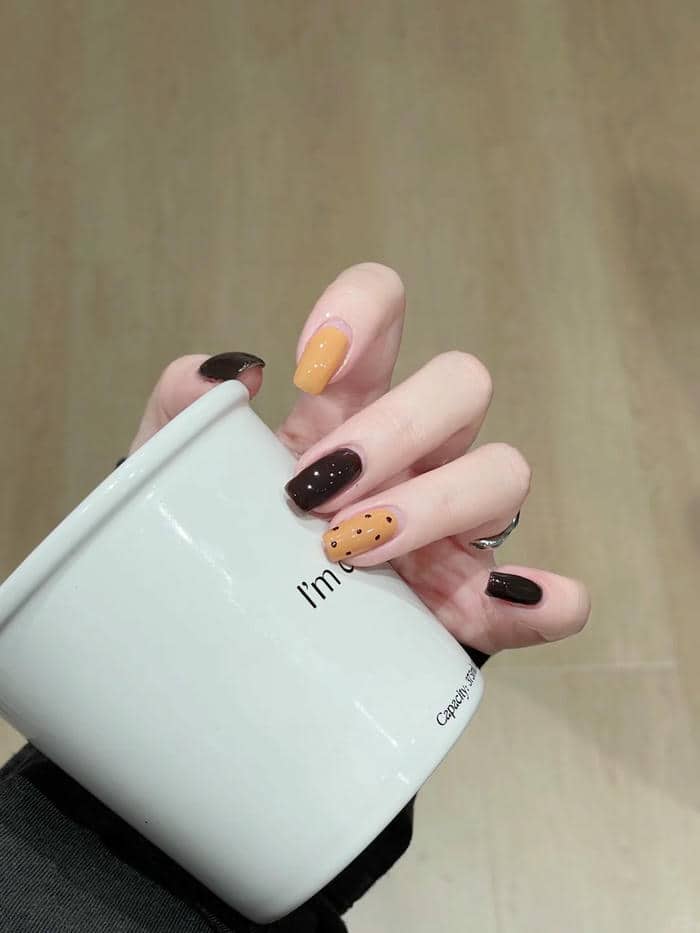 nail màu cam (33)