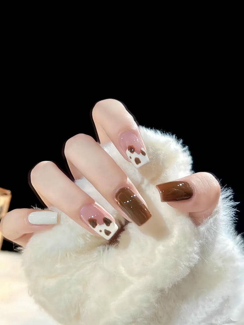 nail màu nâu (19)