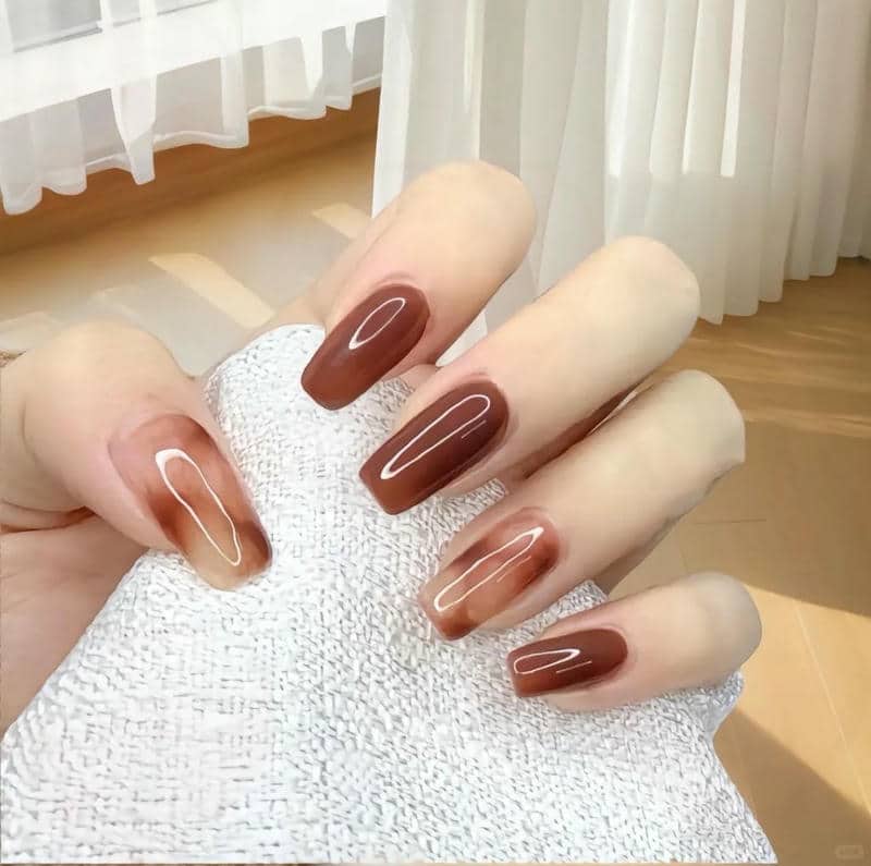 nail màu nâu (28)