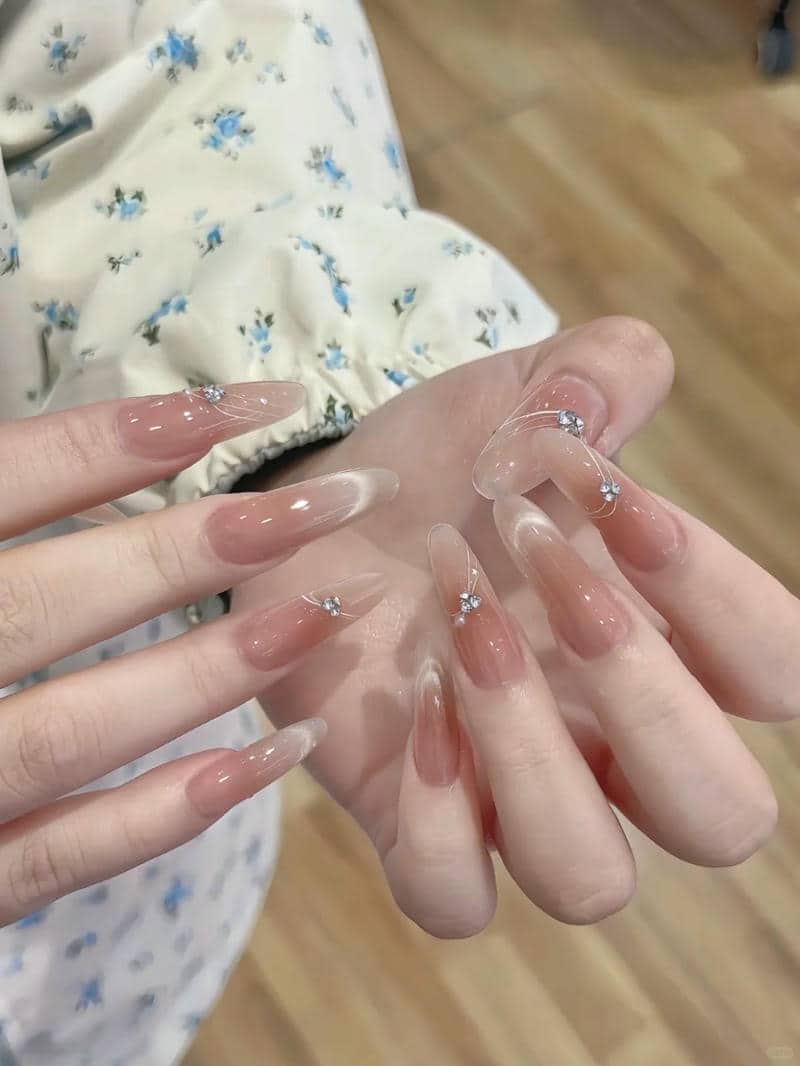 nail màu nude (12)