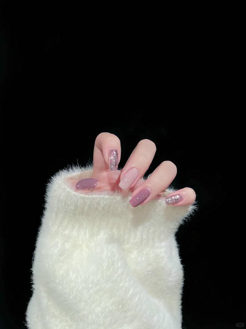 nail màu tím (1)