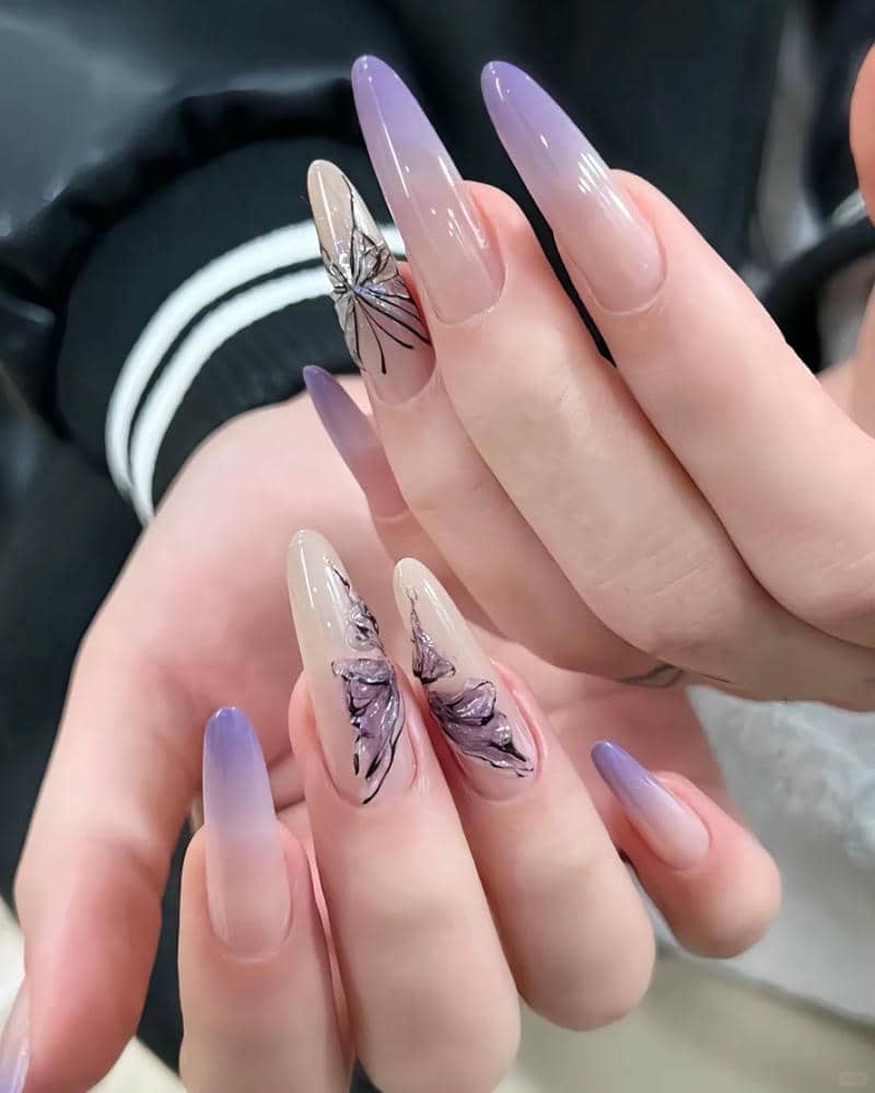 nail màu tím (16)