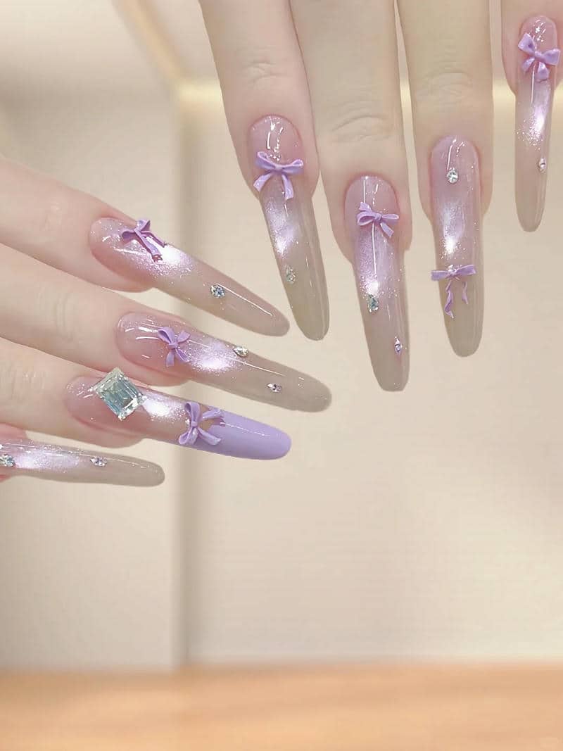 nail màu tím (28)
