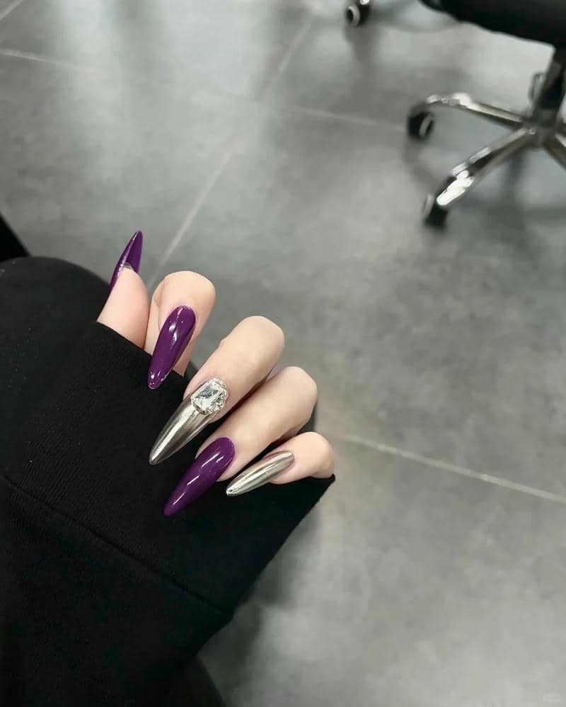nail màu tím (29)