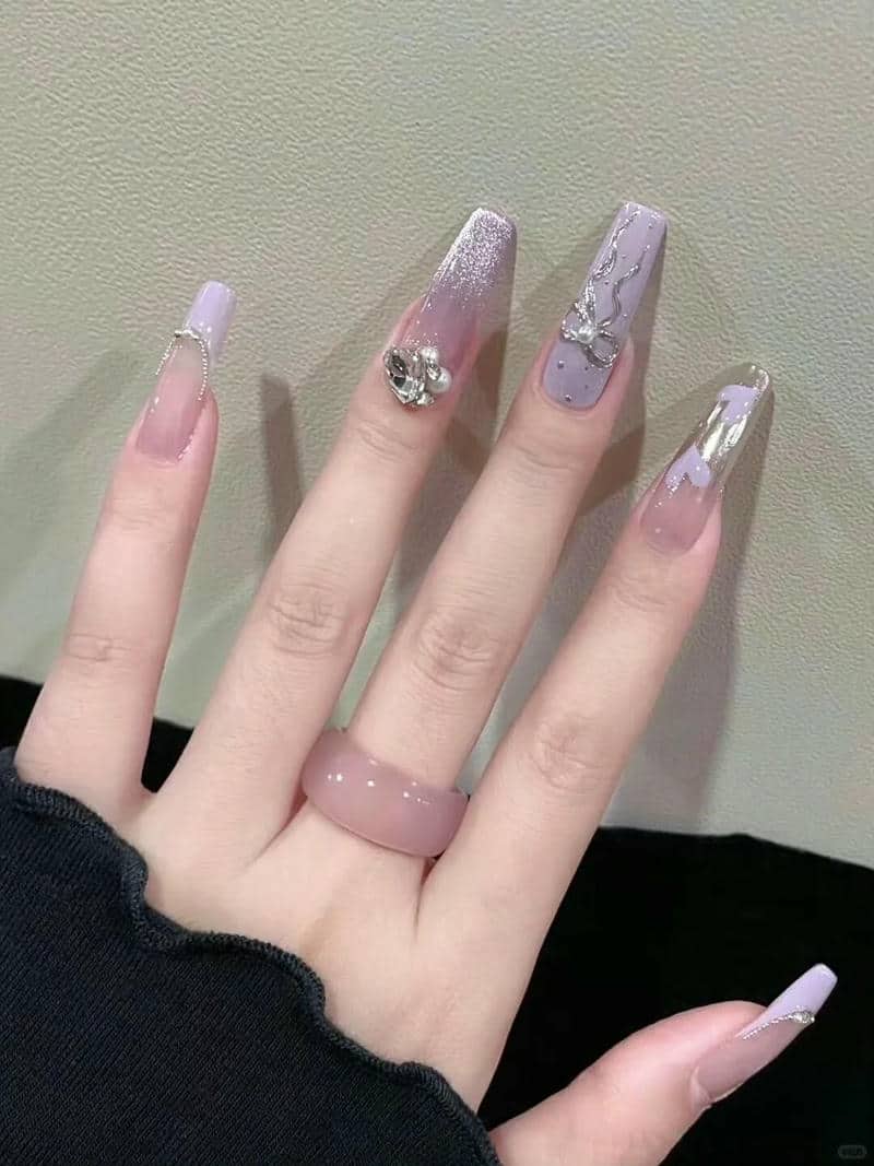 nail màu tím (8)