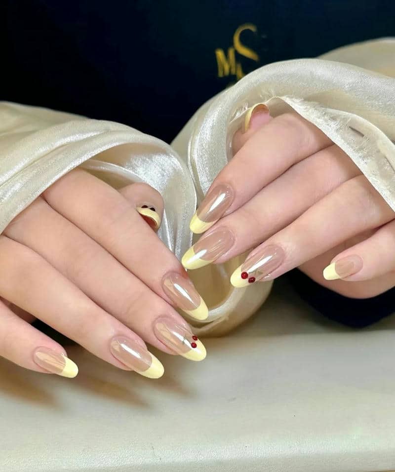 nail màu vàng (20)
