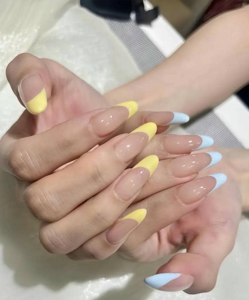 nail màu vàng (33)