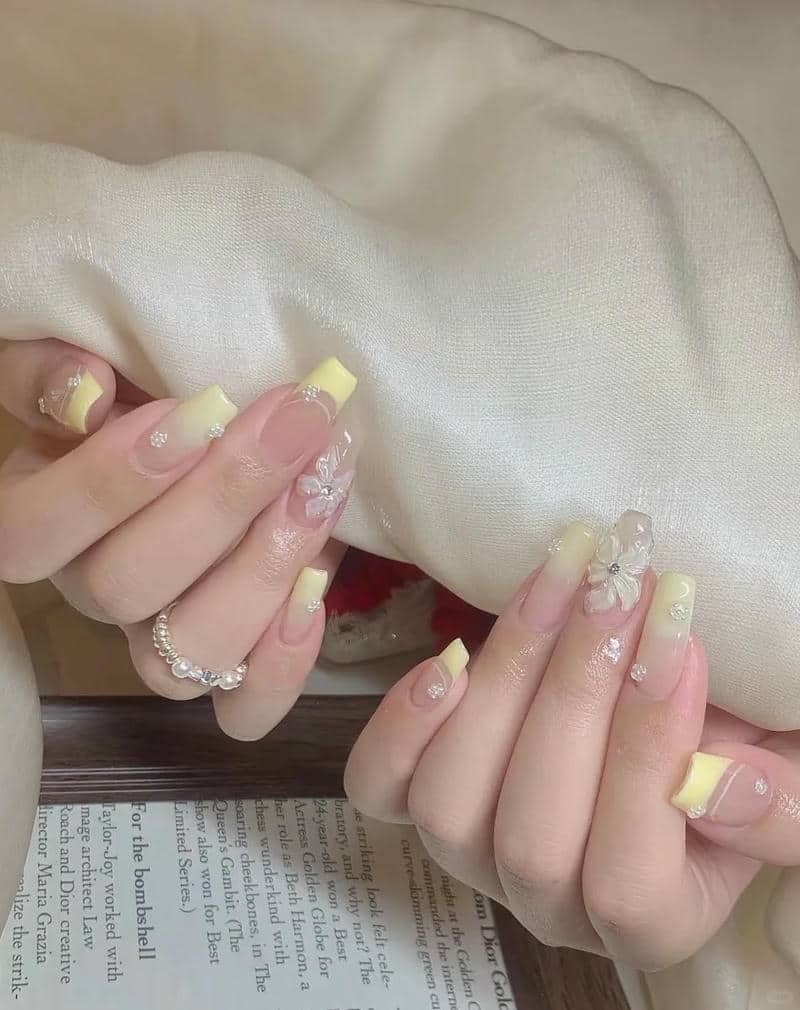 nail màu vàng (5)