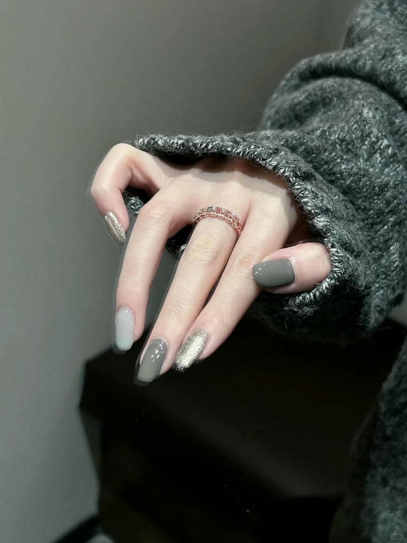 nail màu xám (14)