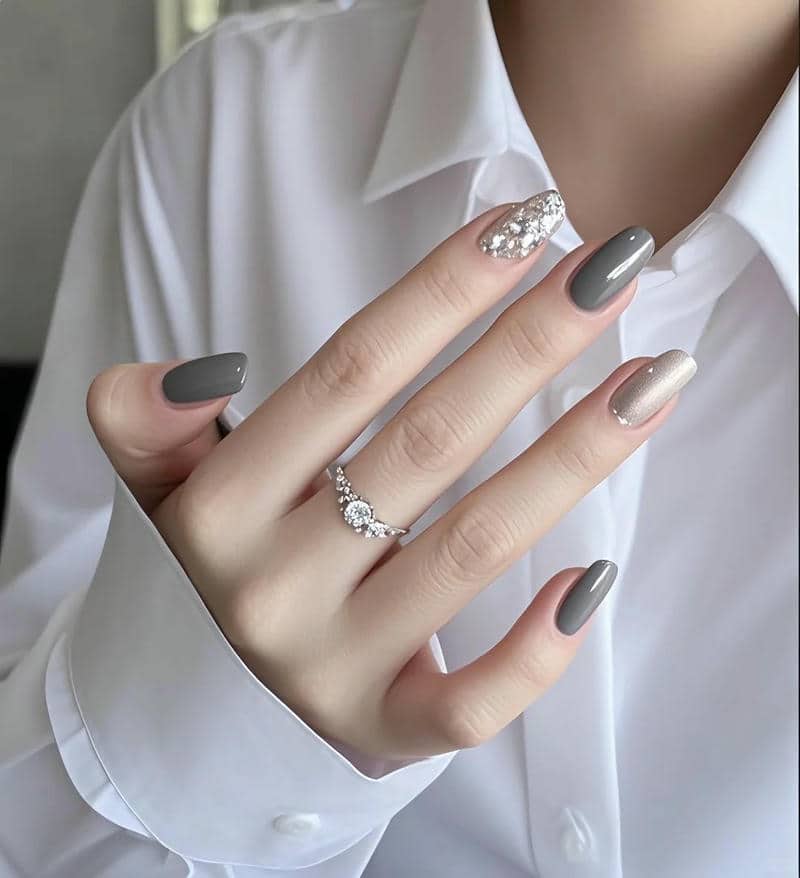 nail màu xám (20)