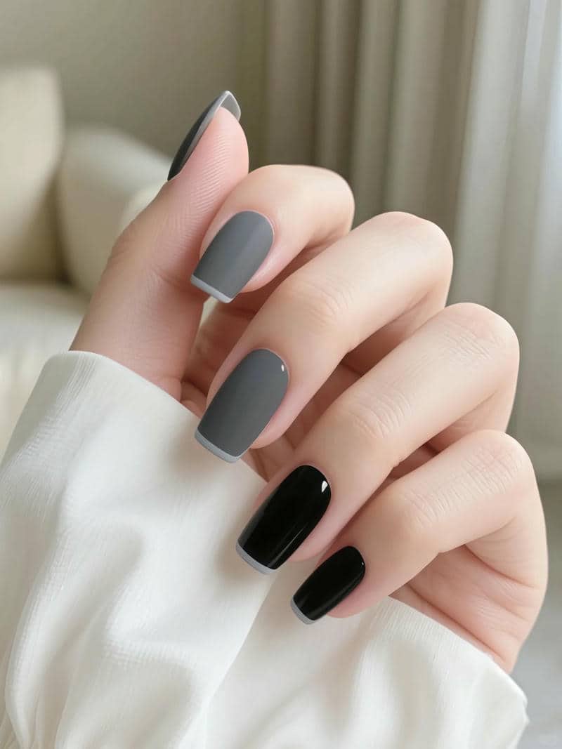 nail màu xám (22)