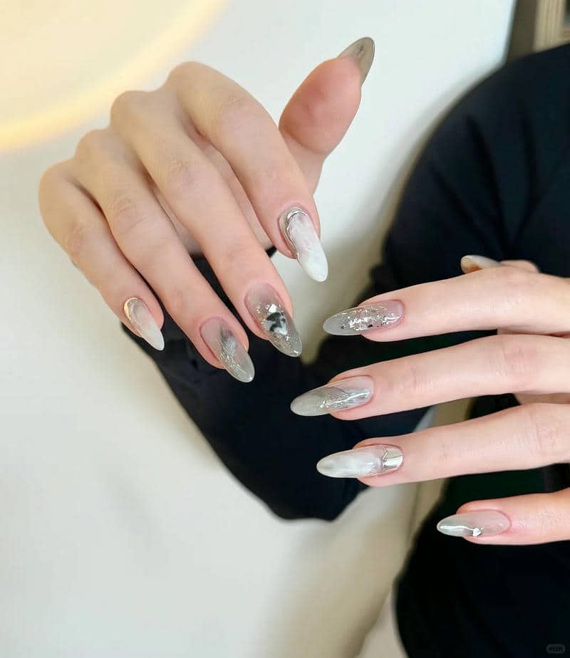 nail màu xám (23)