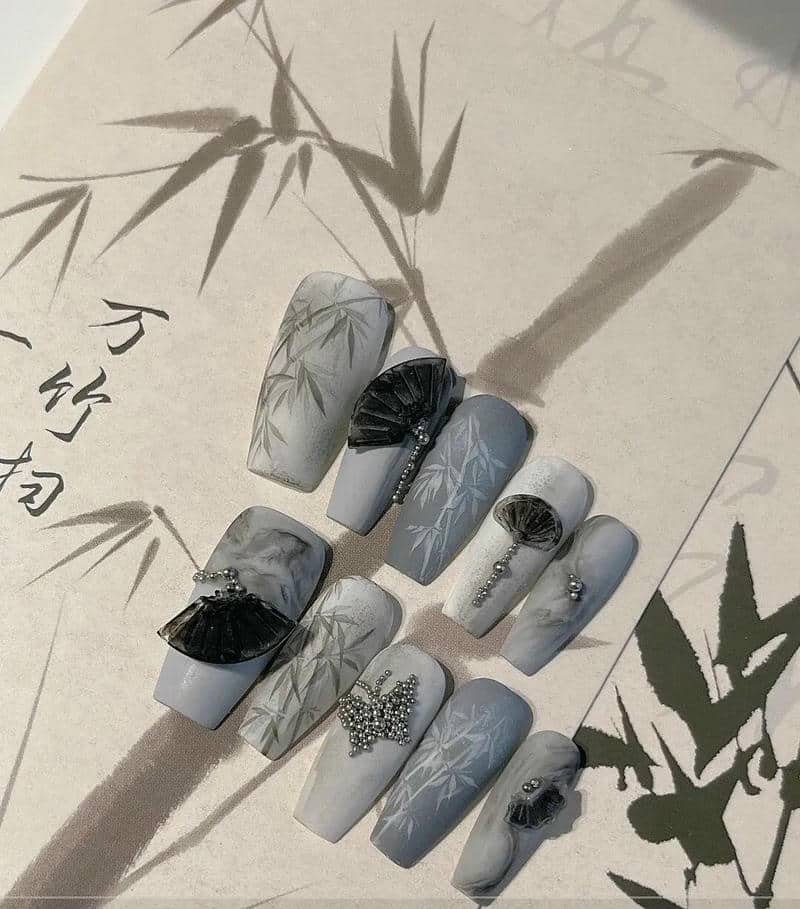 nail màu xám (7)