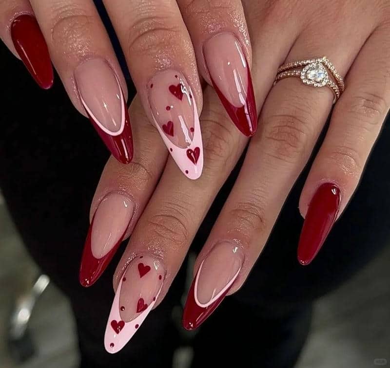nail trái tim (12)