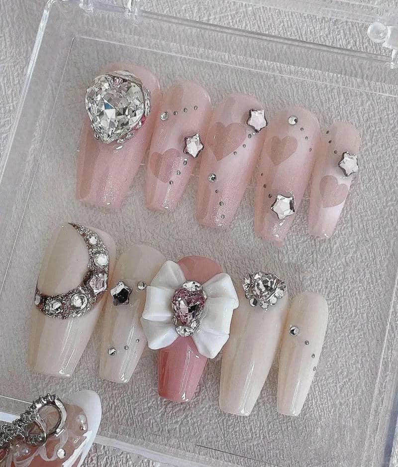 nail trái tim (2)
