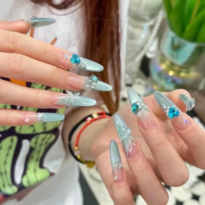 nail xanh dương (17)