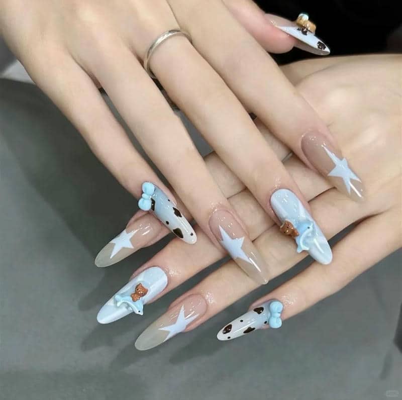 nail xanh dương (36)