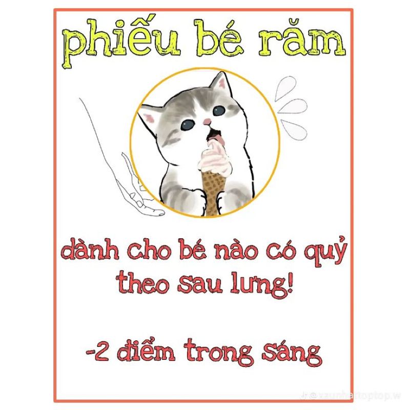 phiếu bé ngoan meme (9)