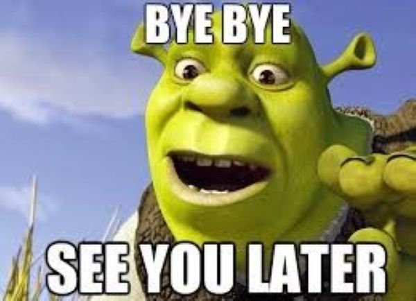 sad goodbye meme