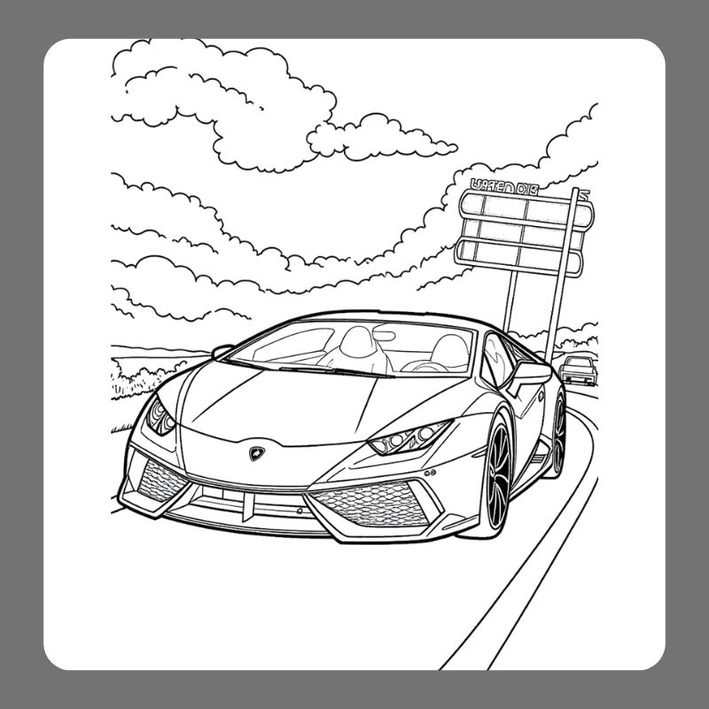 tô màu xe lamborghini (10)