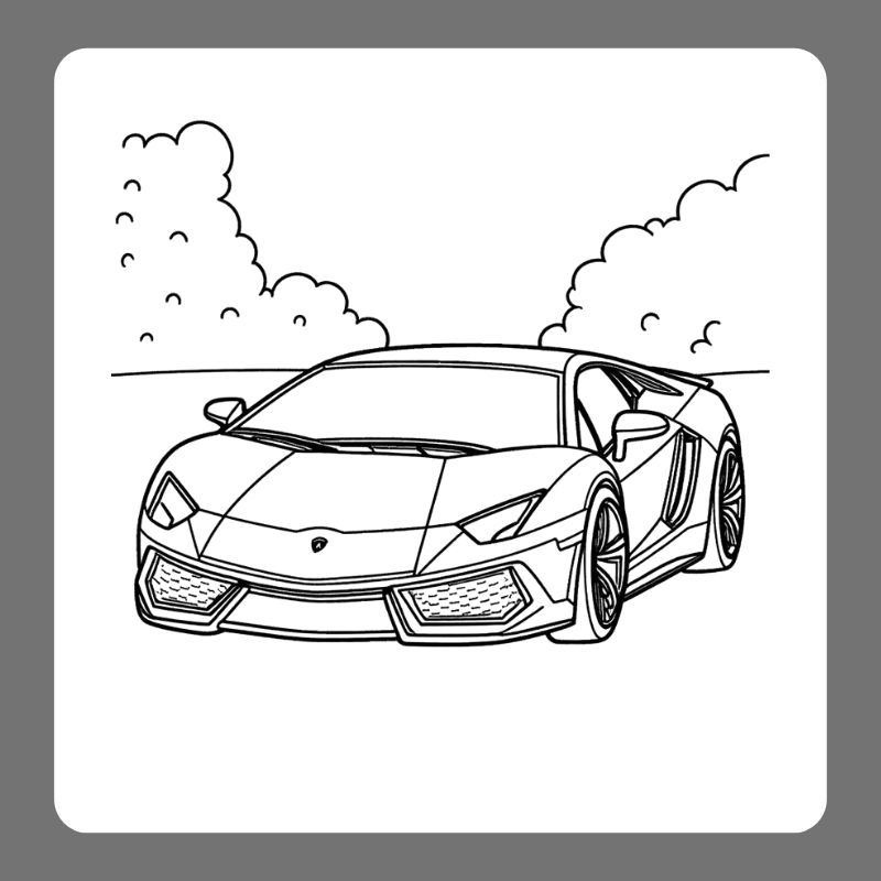 tô màu xe lamborghini (11)