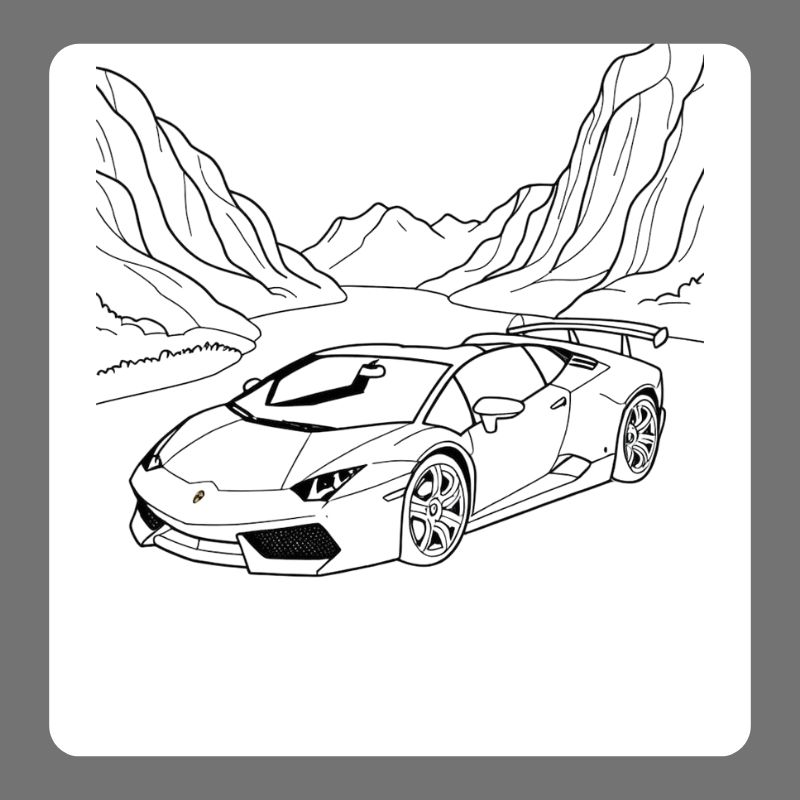 tô màu xe lamborghini (12)