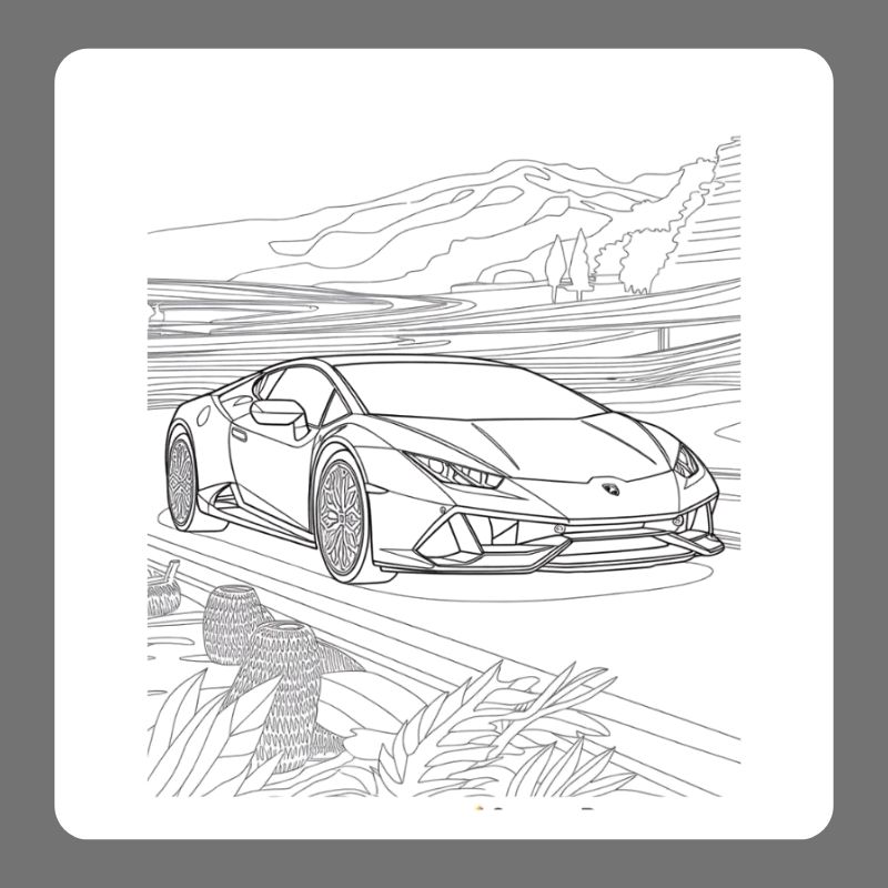 tô màu xe lamborghini (26)