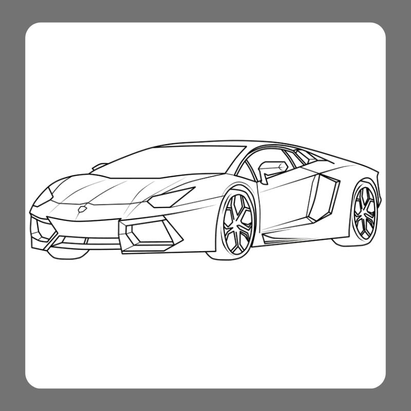 tô màu xe lamborghini (6)